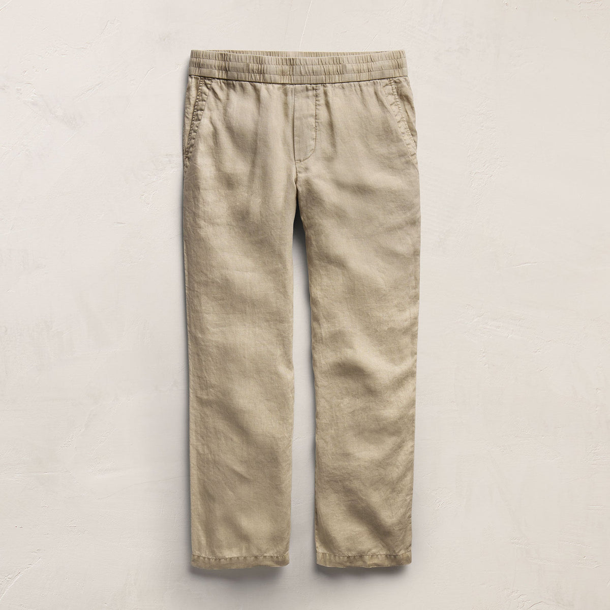 Lightweight Linen Pant in Flax Pigment | James Perse Los Angeles
