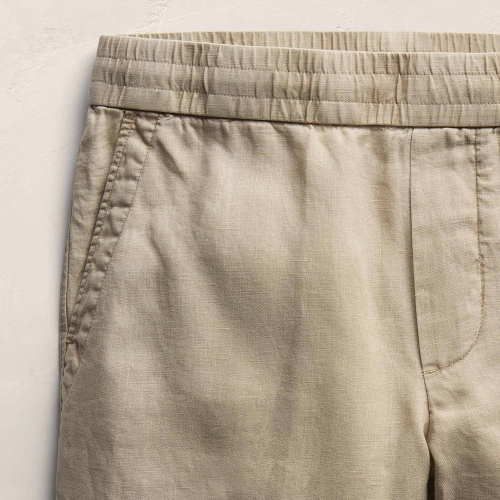 Lightweight Linen Pant in Flax Pigment | James Perse Los Angeles