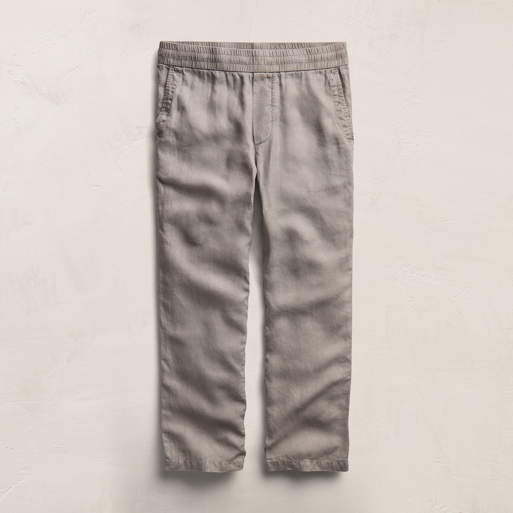 Lightweight Linen Pant in Fog Pigment | James Perse Los Angeles