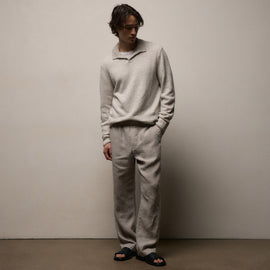 Lightweight Linen Pant in Fog Pigment | James Perse Los Angeles
