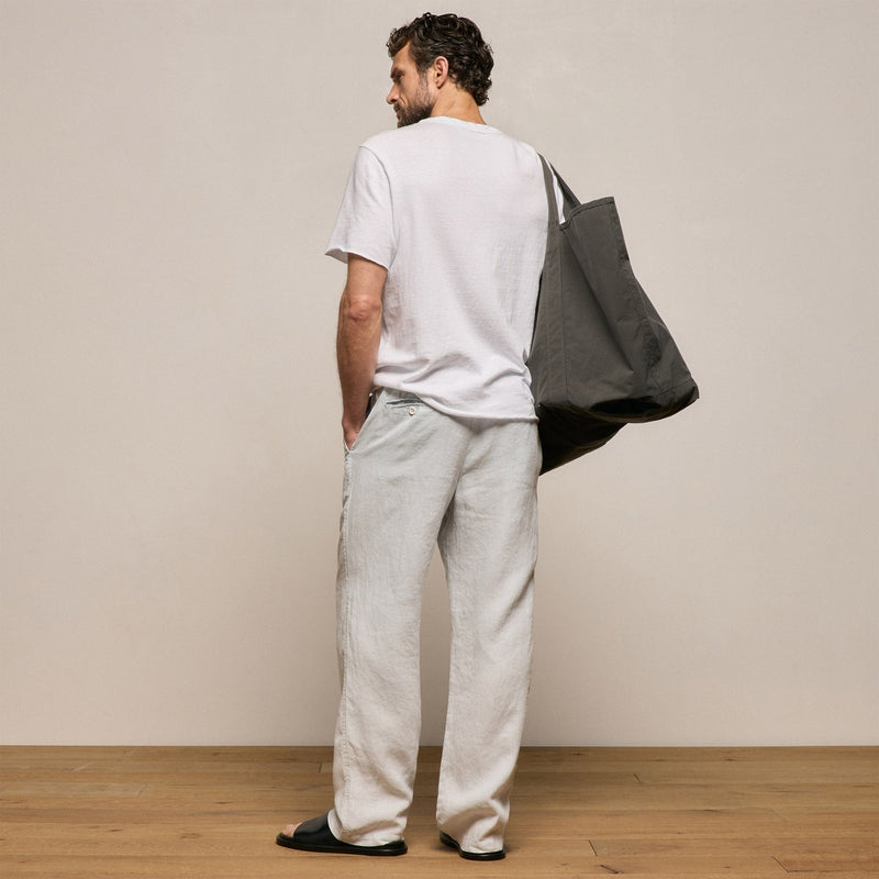 Lightweight Linen Pant in Memory Pigment | James Perse Los Angeles