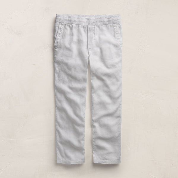 Lightweight Linen Pant in White | James Perse Los Angeles