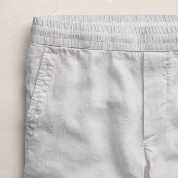 Lightweight Linen Pant in White | James Perse Los Angeles