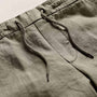Relaxed Fit Linen Short in Birch Pigment | James Perse Los Angeles