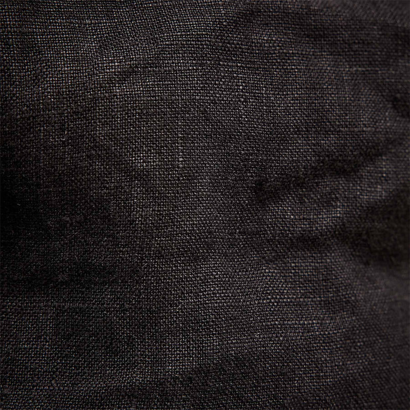Relaxed Fit Linen Short in Black | James Perse Los Angeles