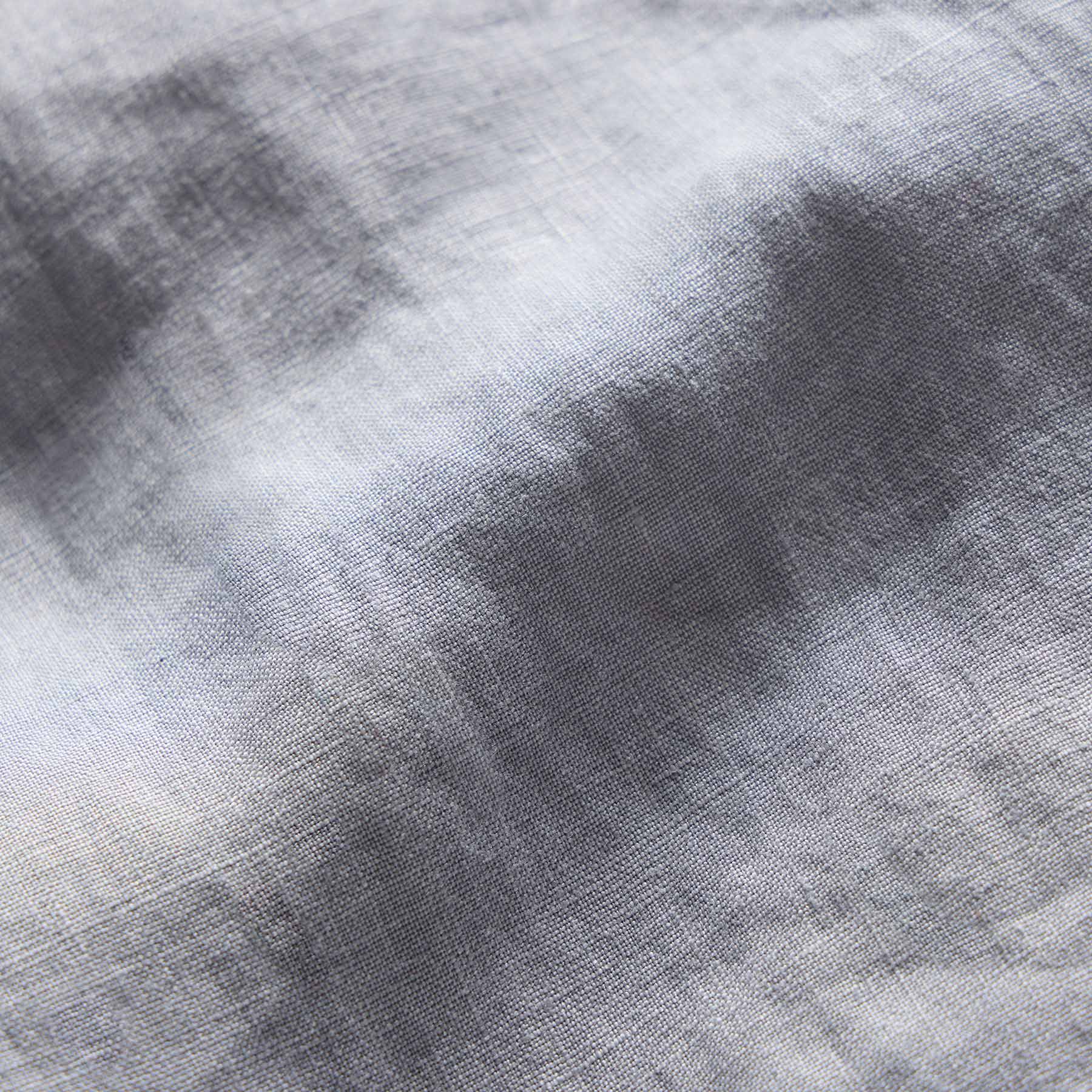 Relaxed Fit Linen Short in Grey Sky Pigment | James Perse Los Angeles