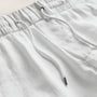 Relaxed Fit Linen Short in White | James Perse Los Angeles