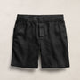 Lightweight Linen Relaxed Short in Black | James Perse Los Angeles