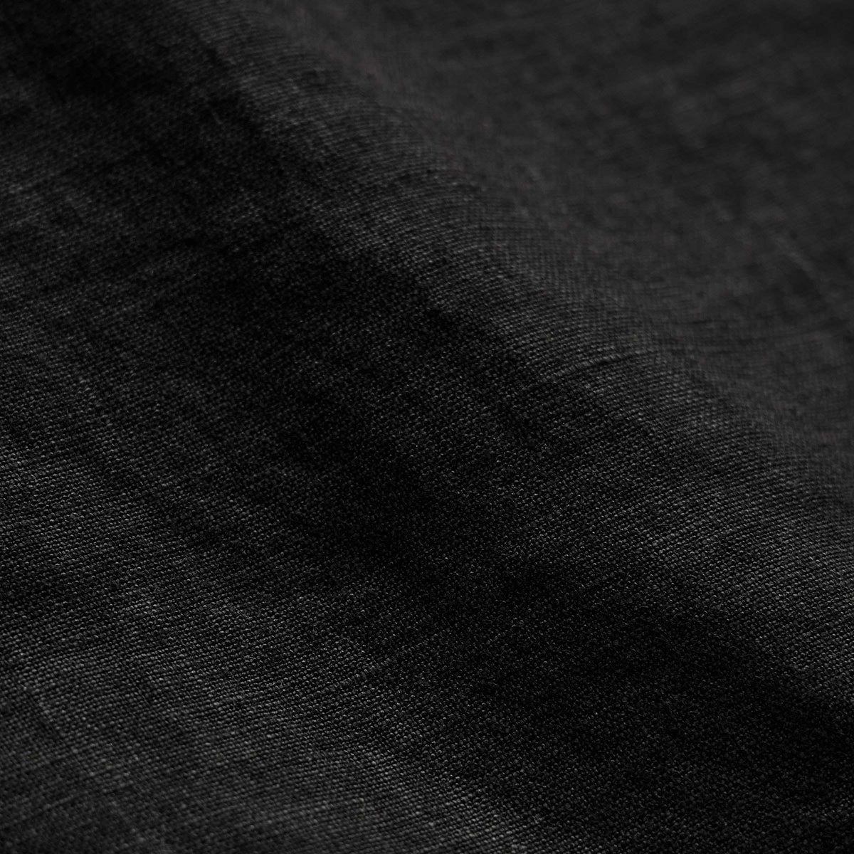 Lightweight Linen Relaxed Short in Black | James Perse Los Angeles