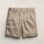 Lightweight Linen Relaxed Short in Flax Pigment | James Perse Los Angeles