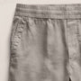 Lightweight Linen Relaxed Short in Fog Pigment | James Perse Los Angeles