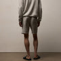Lightweight Linen Relaxed Short in Fog Pigment | James Perse Los Angeles