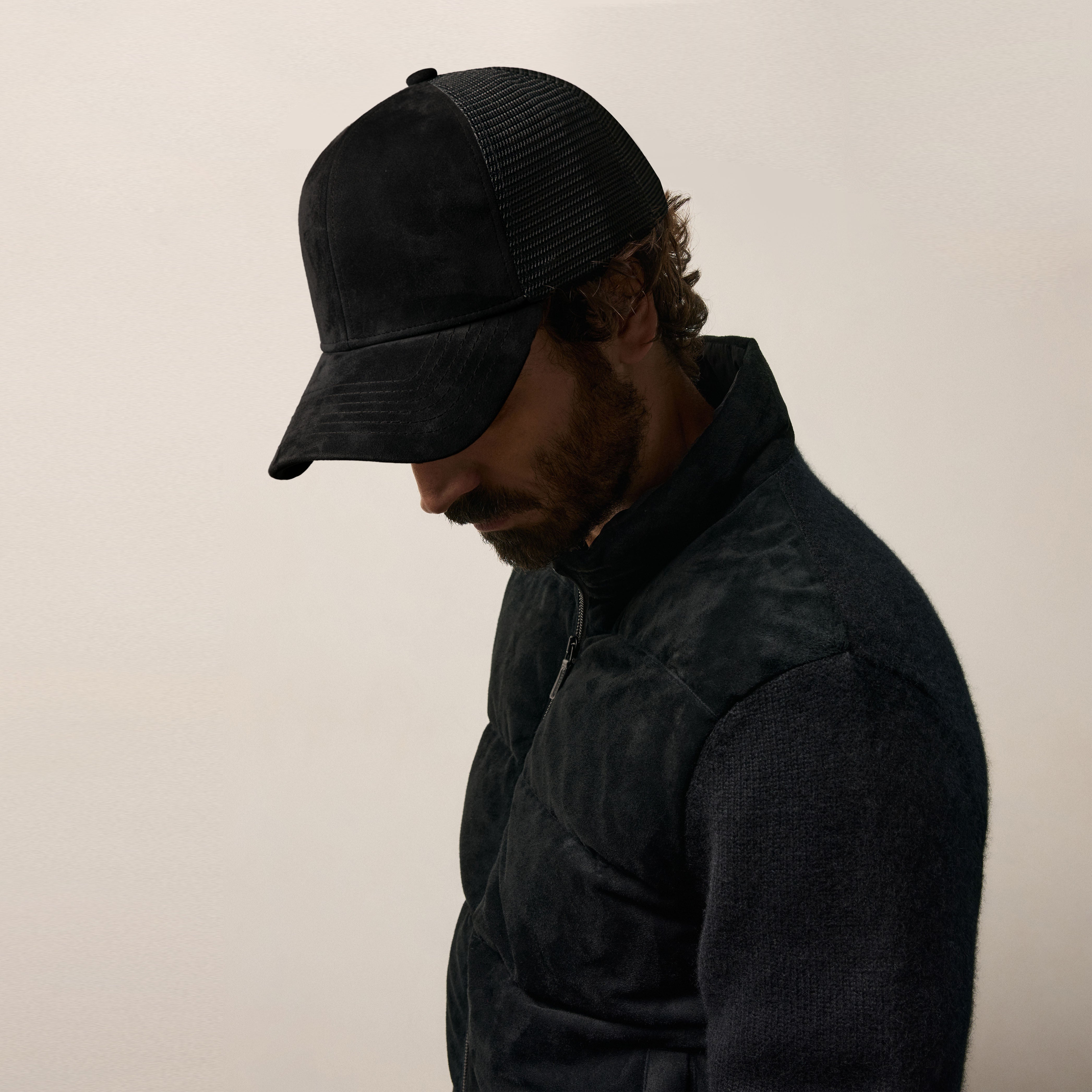 Y/OSEMITE Patch Scuba Trucker - Black | James Perse Los Angeles