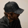 Suede 6 Panel Trucker Hat In Smokey Grey | James Perse Los Angeles / Mens