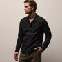 Standard Shirt in Black | James Perse Los Angeles