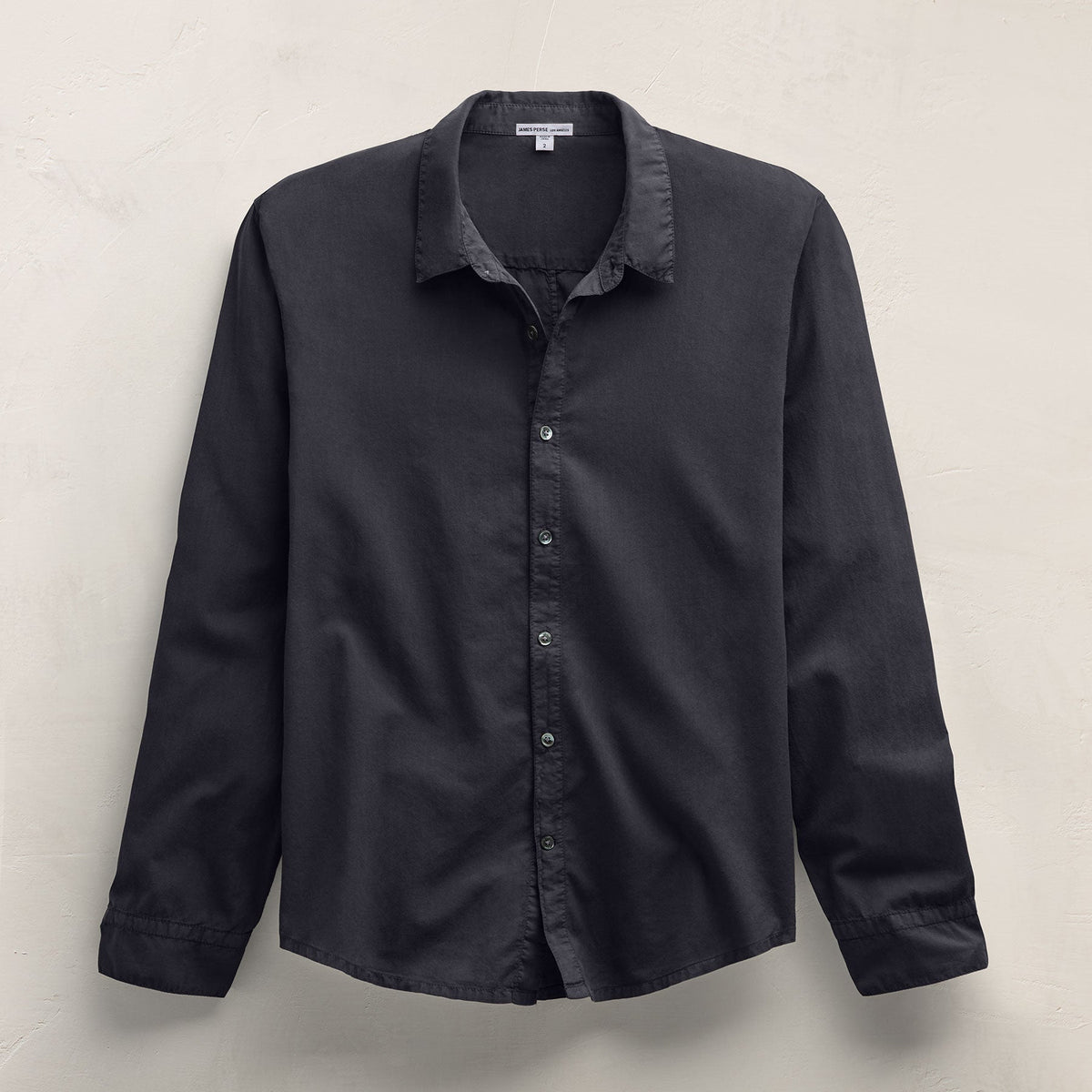 Standard Shirt in Blue Noir Pigment | James Perse Los Angeles