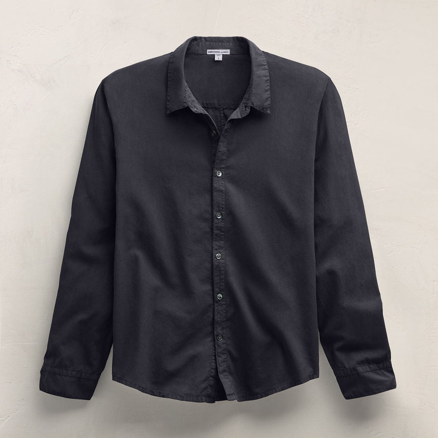 Standard Shirt in Blue Noir Pigment | James Perse Los Angeles