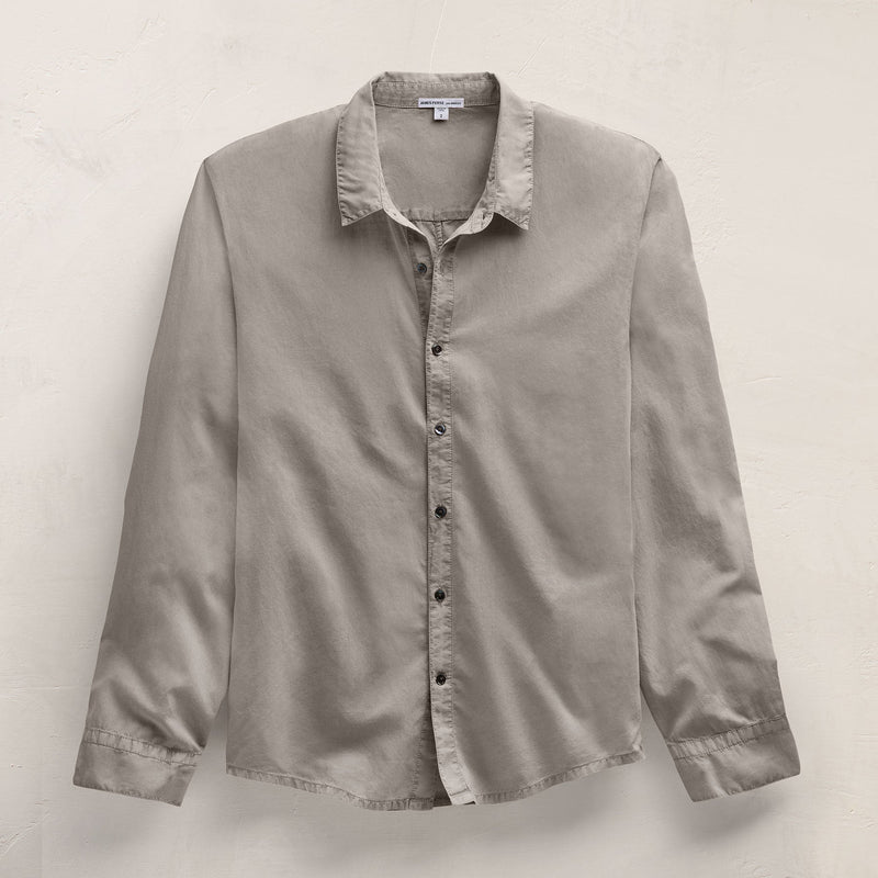 Standard Shirt in Concrete Pigment | James Perse Los Angeles