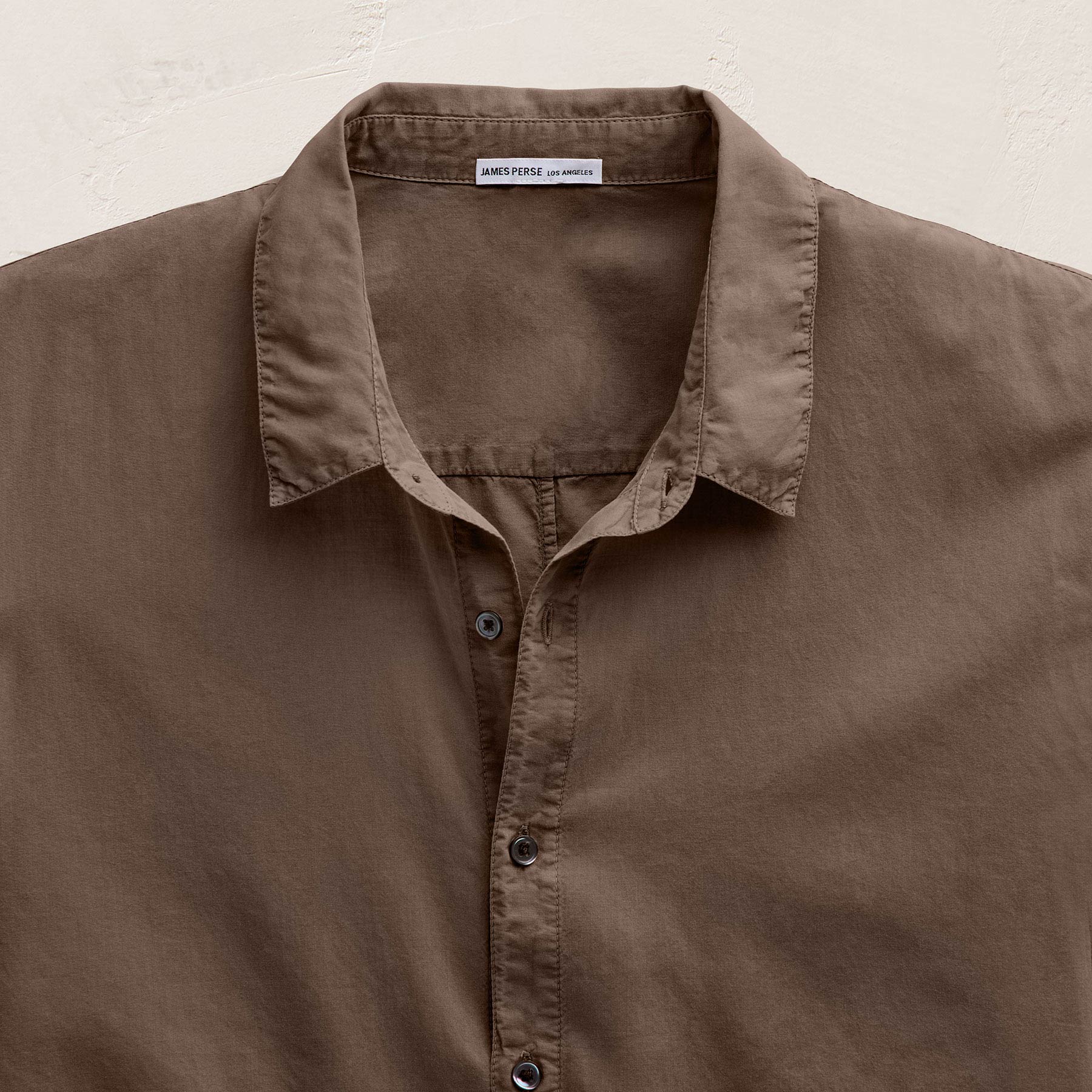 Standard Shirt In Caribou Pigment | James Perse Los Angeles