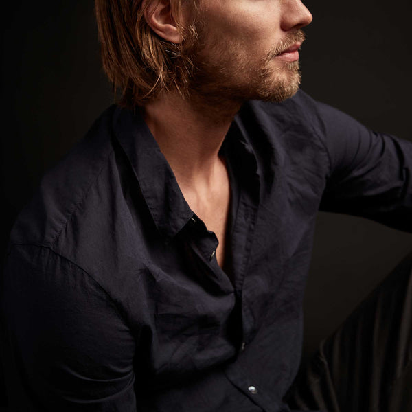 Standard Shirt in Deep | James Perse Los Angeles