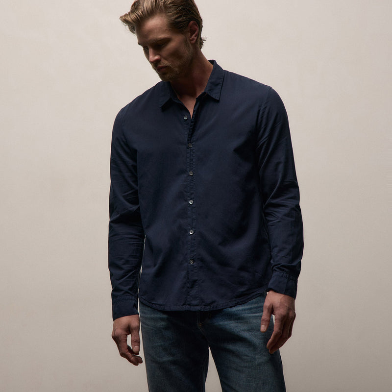 Standard Shirt in Deep | James Perse Los Angeles