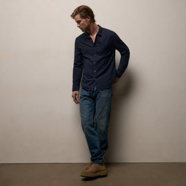Standard Shirt in Deep | James Perse Los Angeles