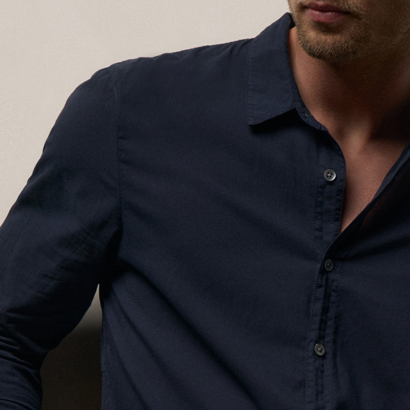 Standard Shirt in Deep | James Perse Los Angeles
