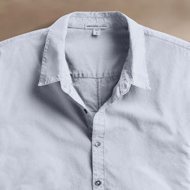Standard Shirt in Grey Sky Pigment | James Perse Los Angeles