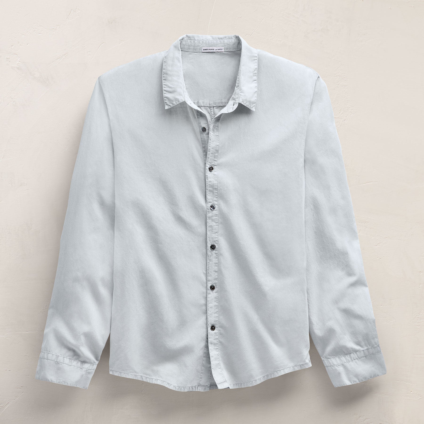 Standard Shirt in Ice Blue Pigment | James Perse Los Angeles