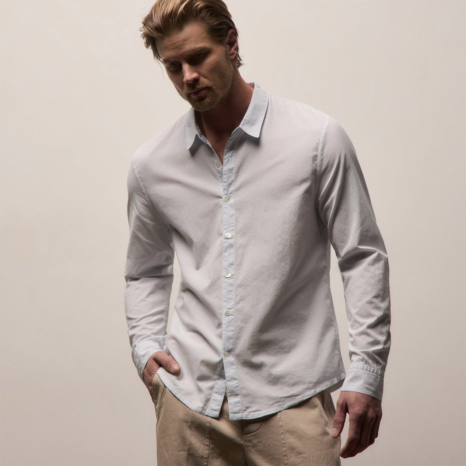 Standard Shirt - Ice Blue Pigment