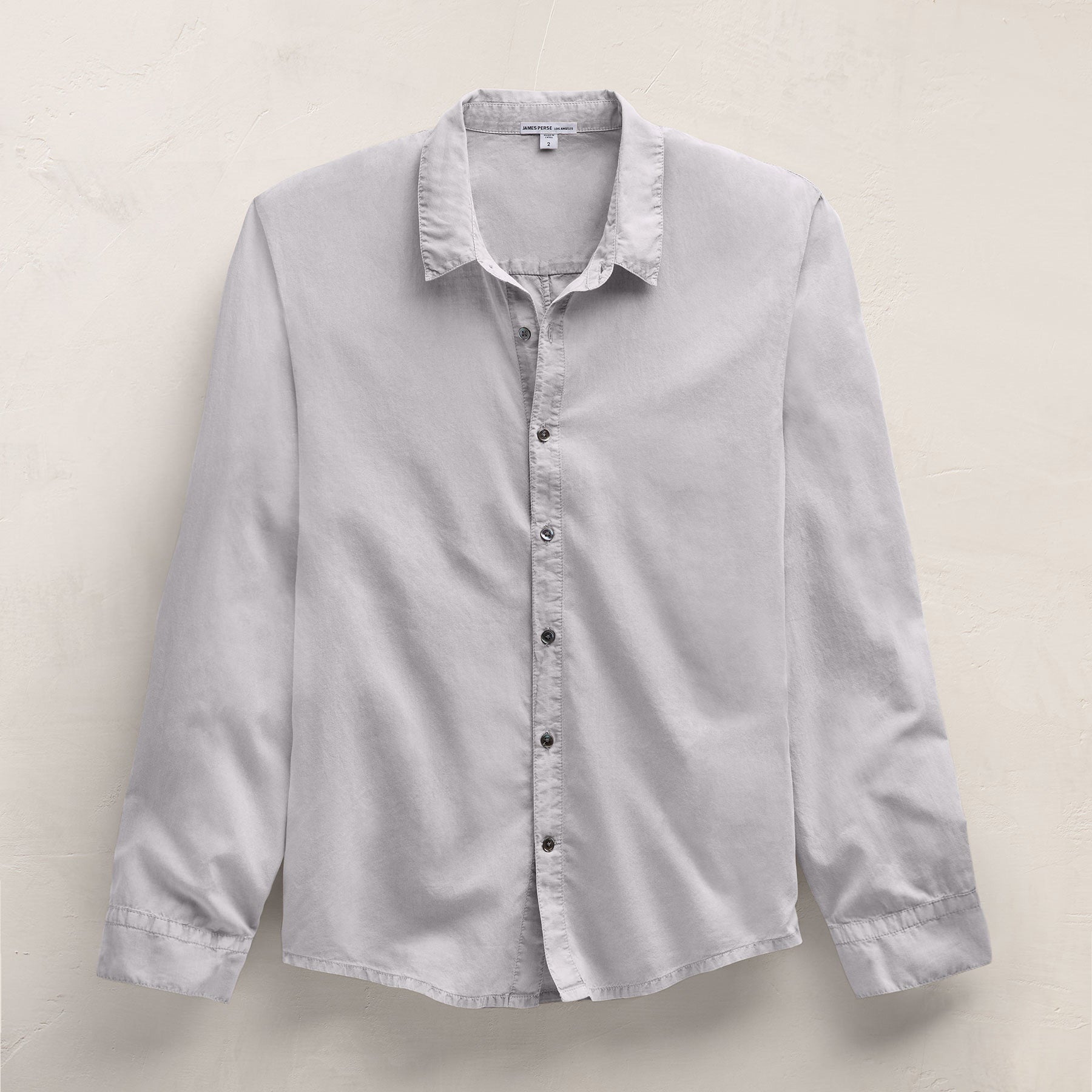 Standard Shirt - Light Mist Pigment | James Perse Los Angeles