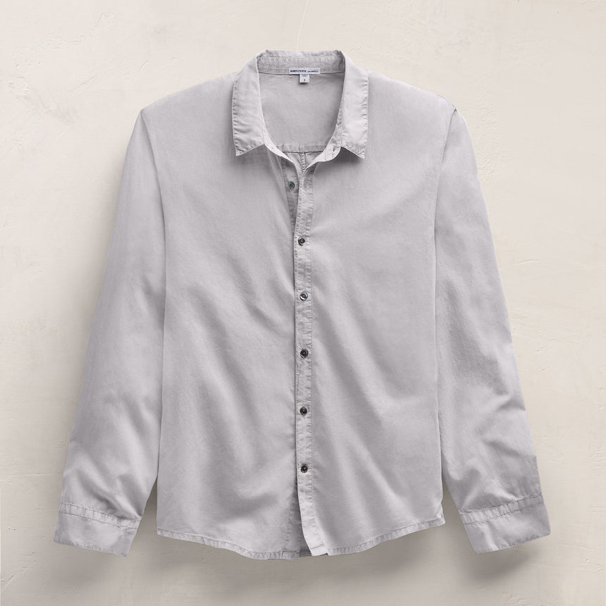 Standard Shirt in Light Mist Pigment | James Perse Los Angeles