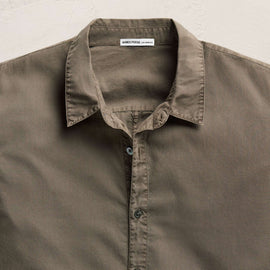 Standard Shirt in Light Olive Pigment | James Perse Los Angeles