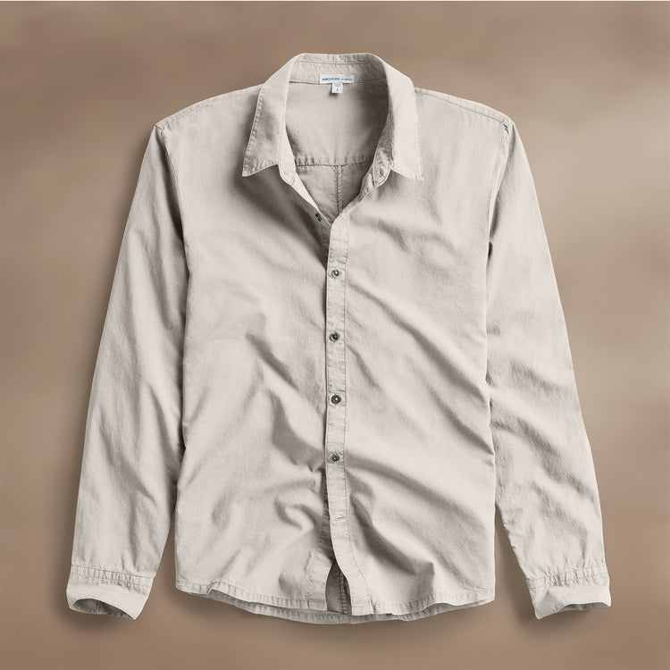 Standard Shirt in Salt Pigment | James Perse Los Angeles