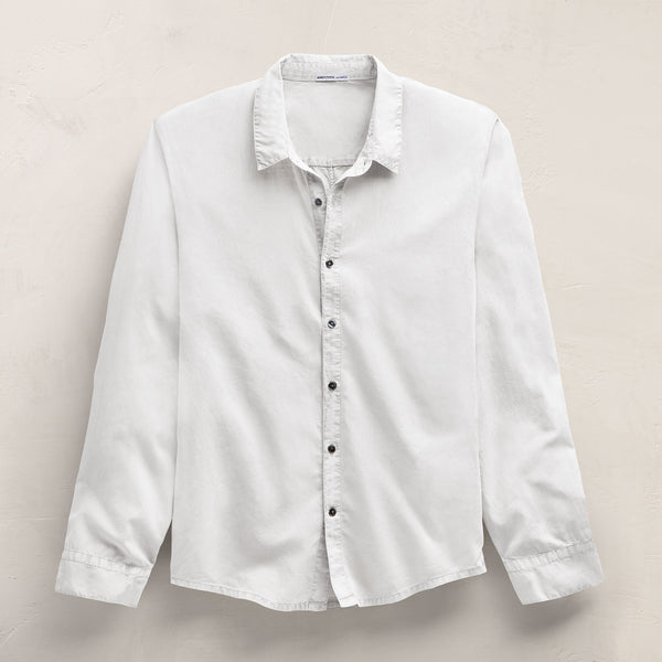 Lightweight Linen Shirt - White
