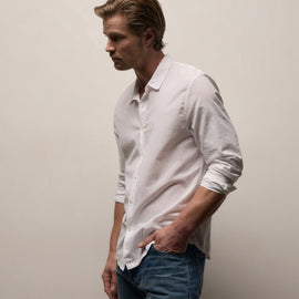 Standard Shirt in White | James Perse Los Angeles