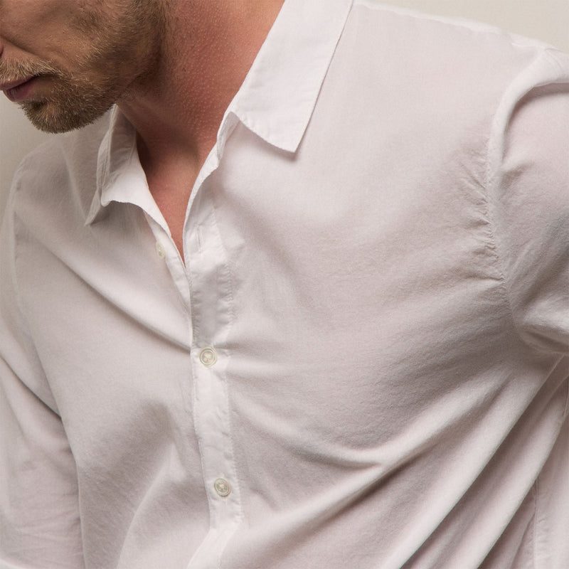 Standard Shirt in White | James Perse Los Angeles