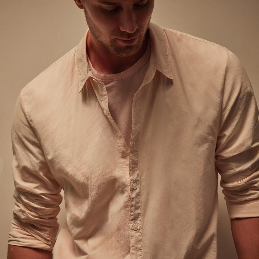 Standard Shirt in Zephyr Pigment | James Perse Los Angeles