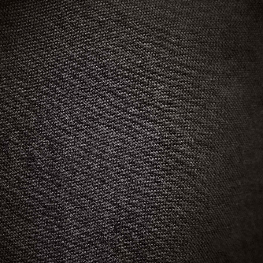 Cotton Linen Cuffed Trouser in Black | James Perse Los Angeles