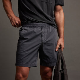 Cotton Linen Tailored Short in Maine Pigment | James Perse Los Angeles