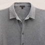 Cotton Flannel Shirting in Heather Grey | James Perse Los Angeles