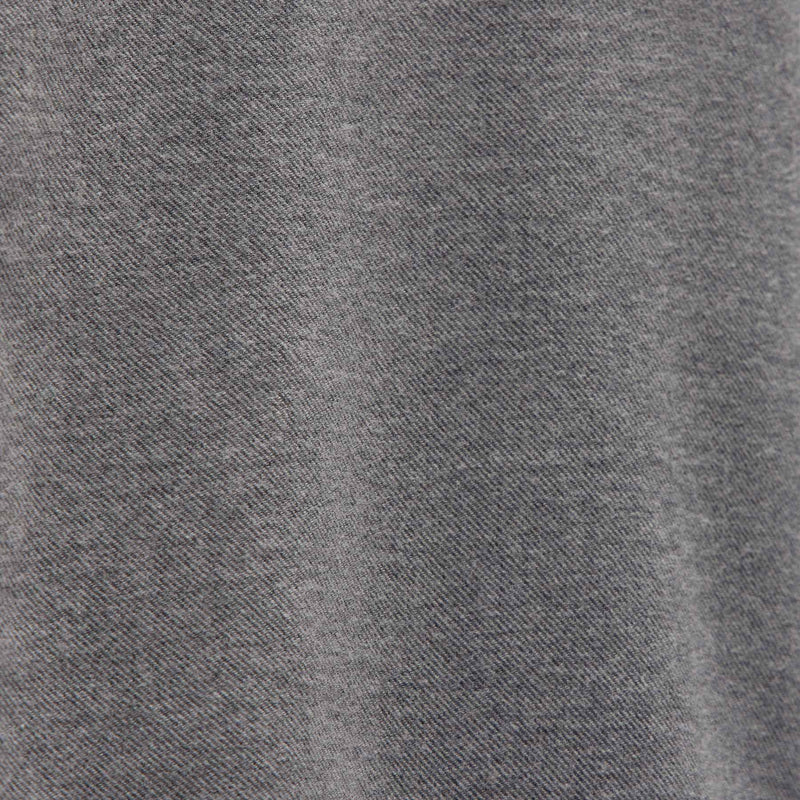 Cotton Flannel Shirting in Heather Grey | James Perse Los Angeles