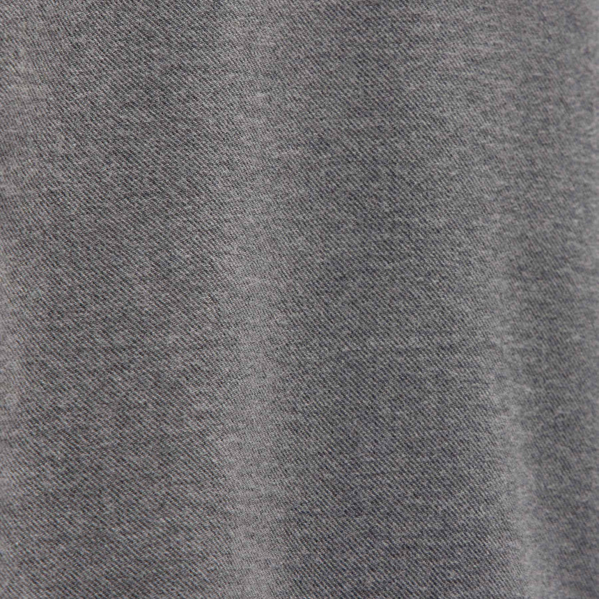 Cotton Flannel Shirting in Heather Grey | James Perse Los Angeles