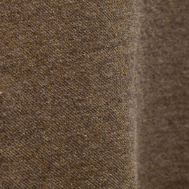 Refined Cotton Flannel Shirt - Mid Brown