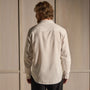 Refined Cotton Flannel Shirt in White | James Perse Los Angeles