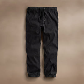 Linen Blend Jogger in Black | James Perse Los Angeles