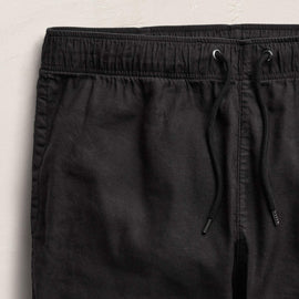 Stretch Linen Jogger in Black | James Perse Los Angeles
