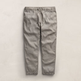 Stretch Linen Jogger in Fog Pigment | James Perse Los Angeles