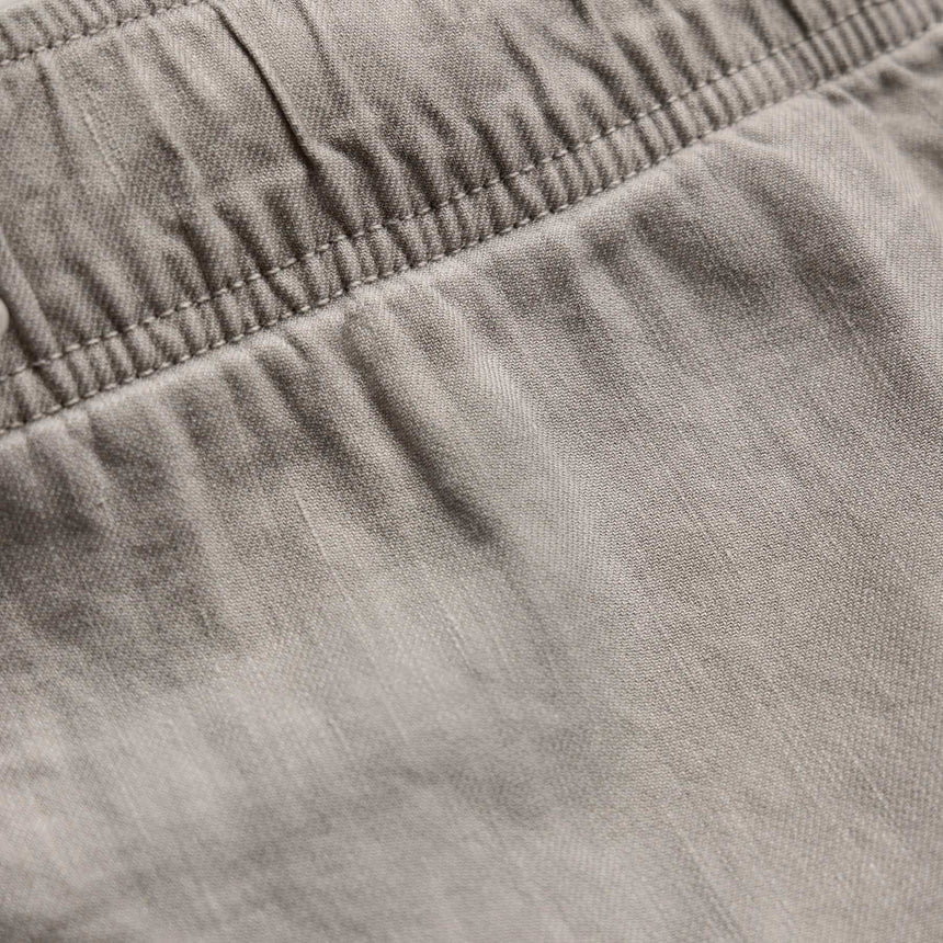 Stretch Linen Jogger in Fog Pigment | James Perse Los Angeles