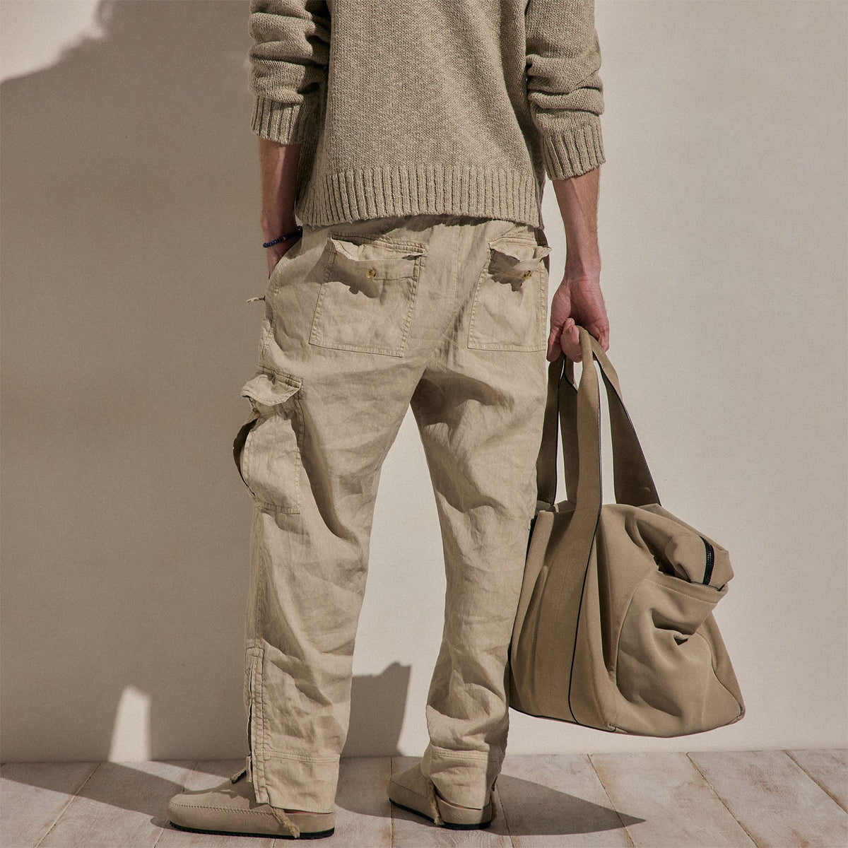 Parachute Linen Cotton Cargo - Flax Pigment